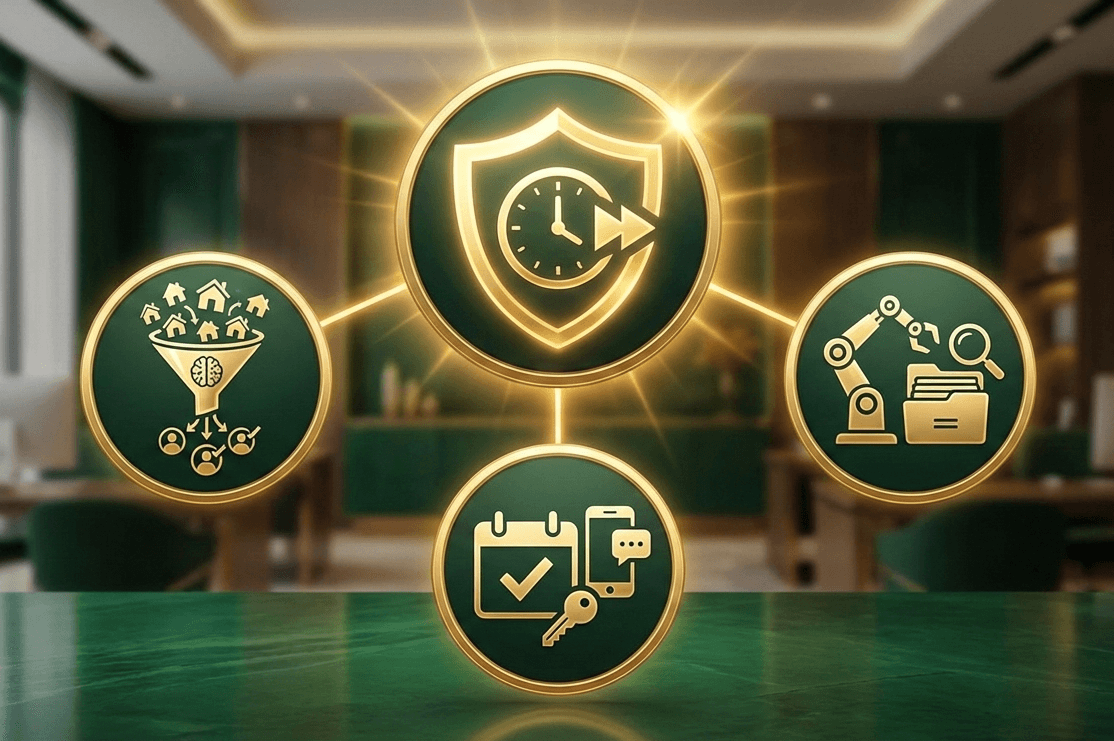 Zero-Admin Paket - Automatisierte Lead-Qualifizierung, Dokumenten-Management und Terminplanung